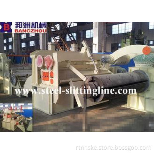 20T Steel Coil Slitting Line With Decoiler , Slitter And Re